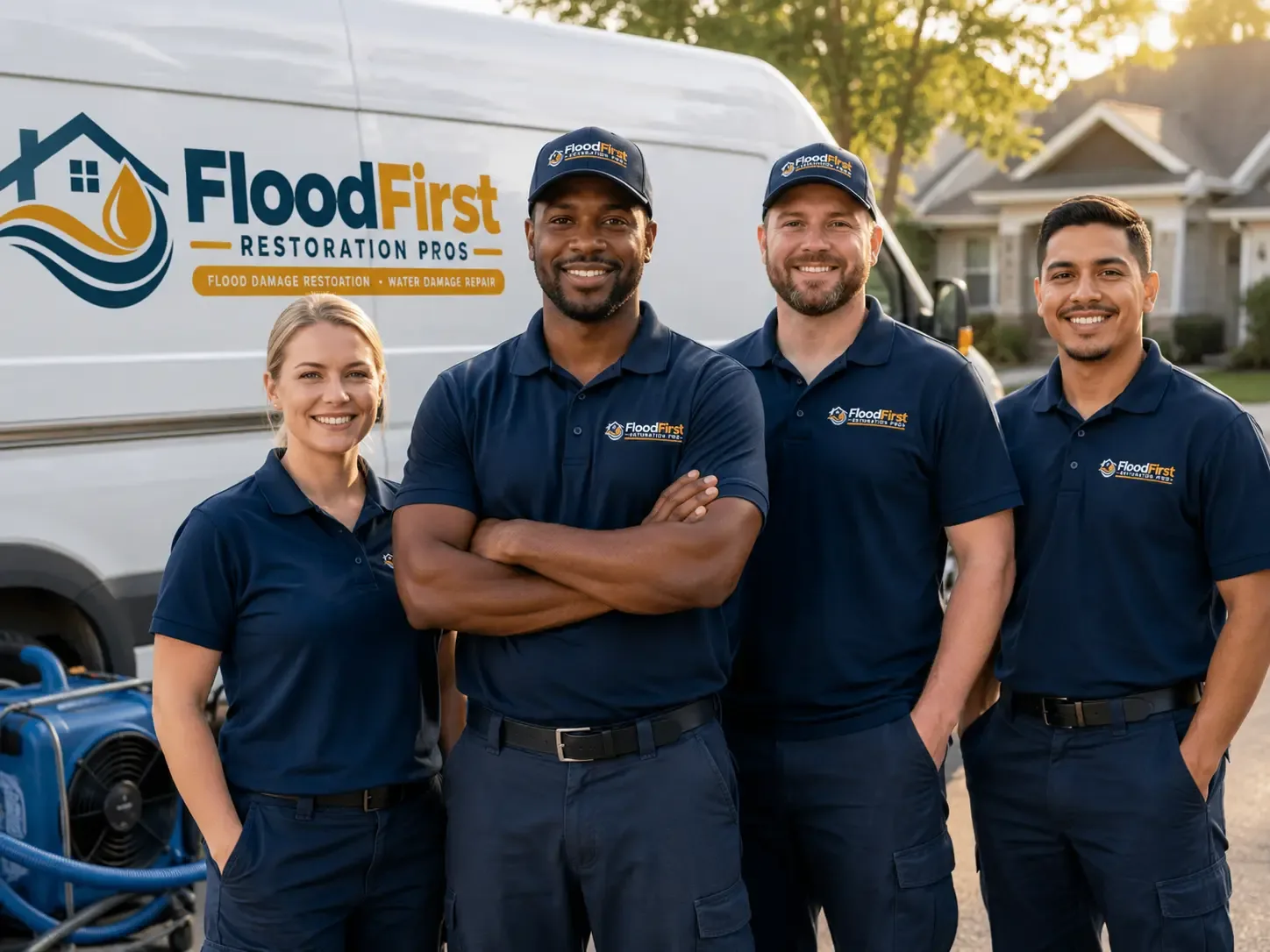Flood Damage Restoration company in Magnetic Springs, OH